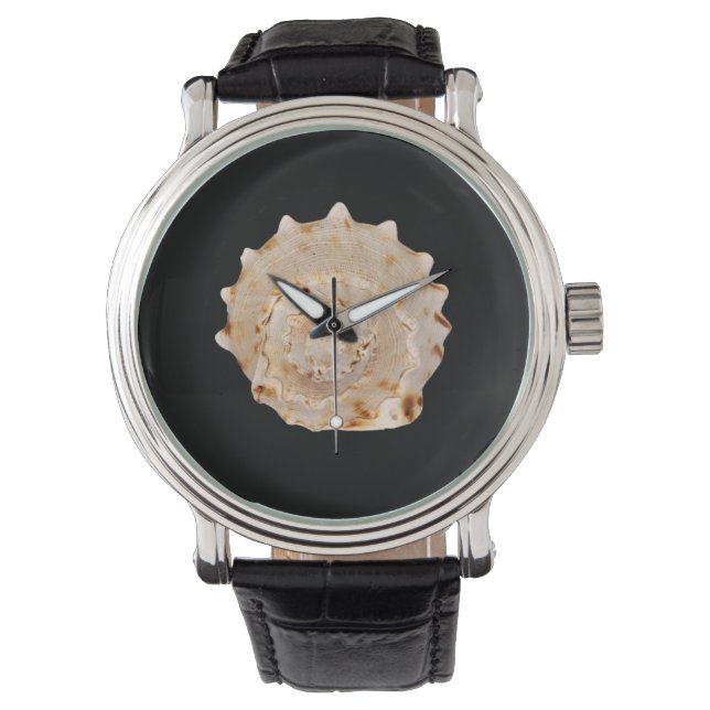 Conch Muschel Watch Armbanduhr (Vorderseite)