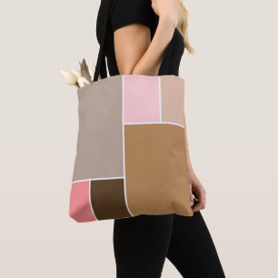 Conch Seashell Color Blocks Tasche