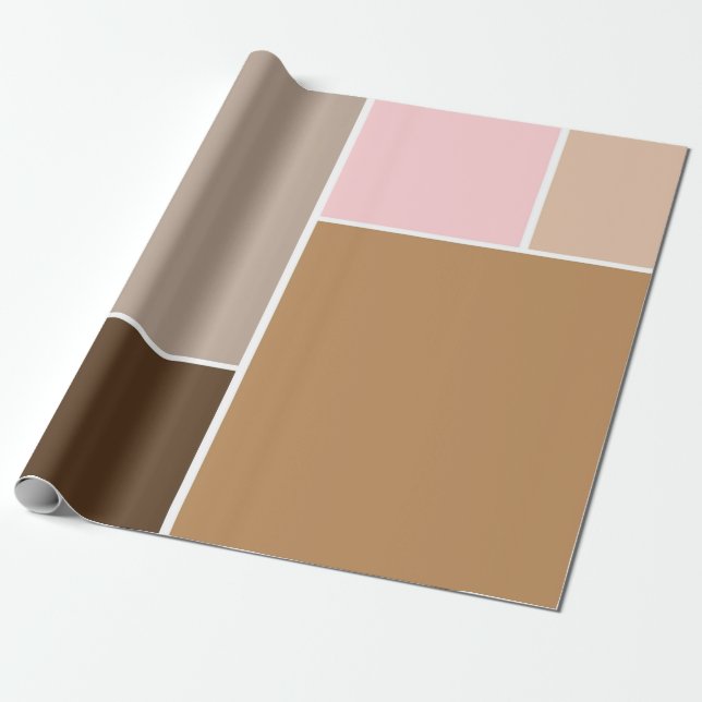 Conch Seashell Colors Geschenkpapier (Ungerollt)