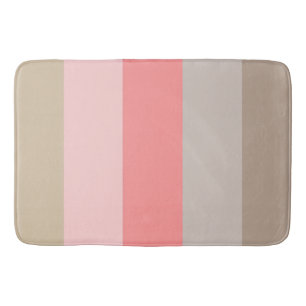 Conch Seashell Stripe Colors Badematte