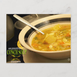 Conch Soup Postkarte