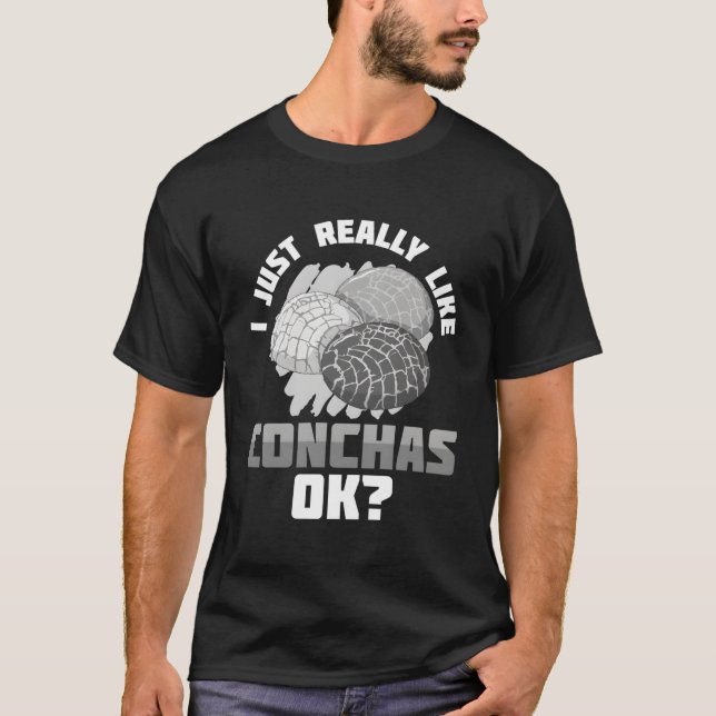 Concha Mexican Restaurant Speisen Candy Brot Rezep T-Shirt (Vorderseite)