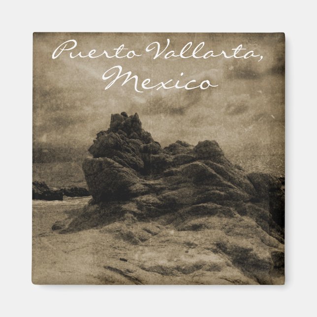 Conchas Chinas Ansicht Antike Magnet (Vorne)