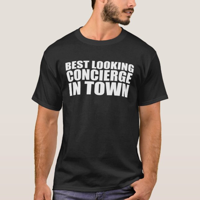 Concierge Employee Appreciation Job T-Shirt (Vorderseite)