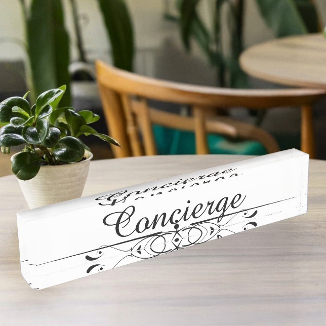 Concierge Namensplakette (Von Creator hochgeladen)