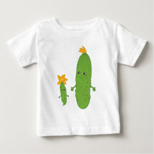 Concombre mignon, Concombre bébé T-shirt bébé