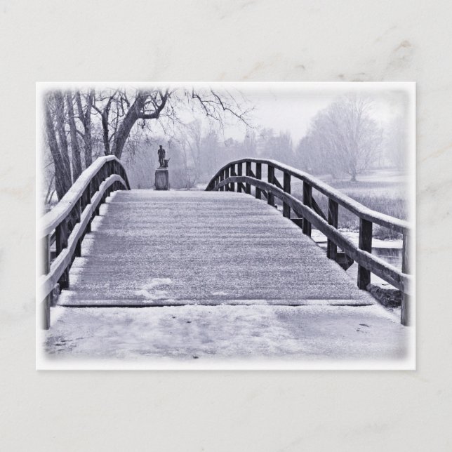 Concord Bridge Postkarte (Vorderseite)