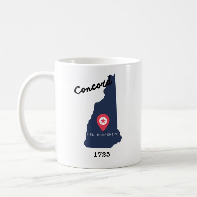 Concord coffee mug  kaffeetasse (Links)