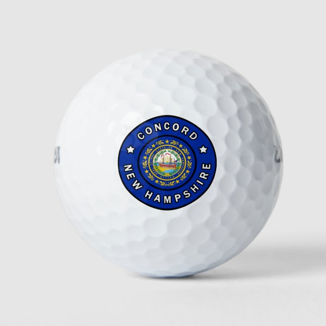 Concord New Hampshire Golfball (Vorderseite)