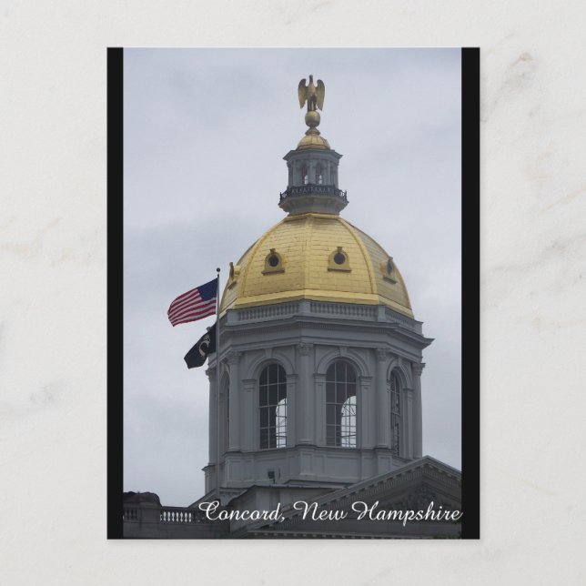 Concord, New Hampshire Post Card Postkarte (Vorderseite)