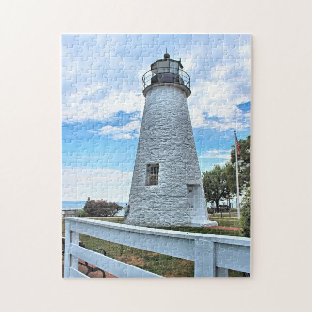 Concord Point Lighthouse, Maryland Jigsaw Puzzle (Vertikal)