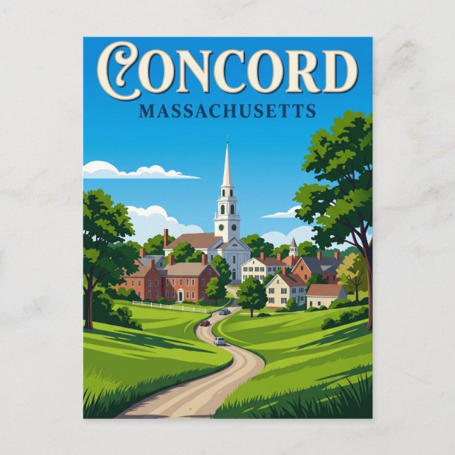 Concord USA Postkarte (Vorderseite)