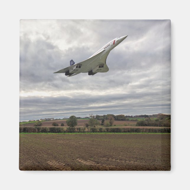 Concorde - Course haute vitesse - Magnet (Devant)