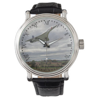 Concorde - Hochgeschwindigkeitslauf - römische Dia Armbanduhr