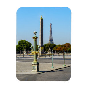 Concorde Luxor Obelisk und Eiffel Tower - Paris Magnet