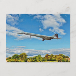 Concorde sur Finals Carte postale