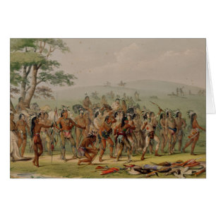 Concours de tir à l'arc de Mandan, c.1832