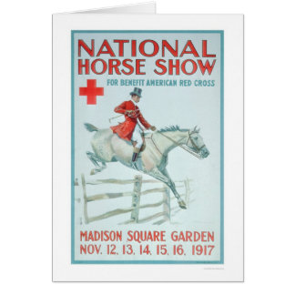 Concours hippique national pour la Croix-Rouge