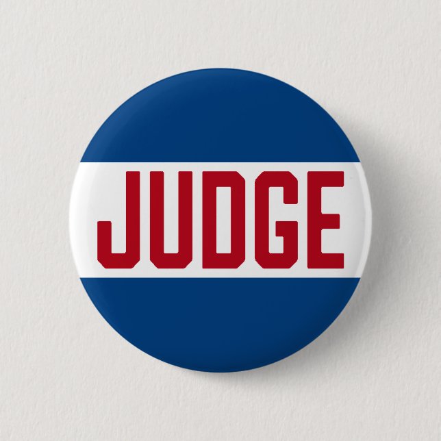 Concours Juge Badge Rouge Blanc Bleu (Devant)