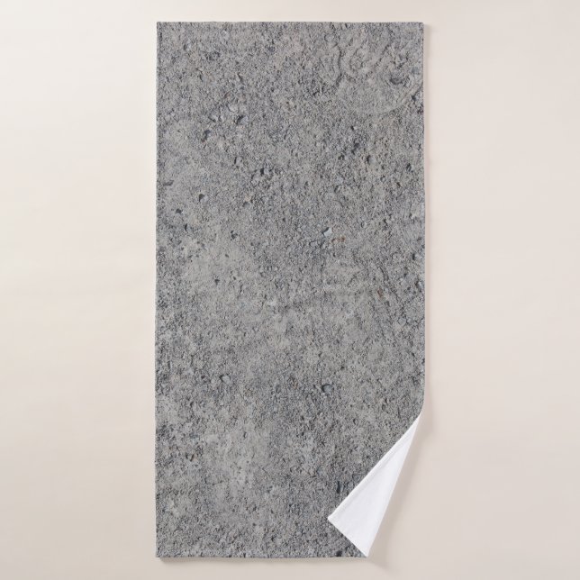 Concrete cement wall gray texture badehandtuch (Badehandtuch)