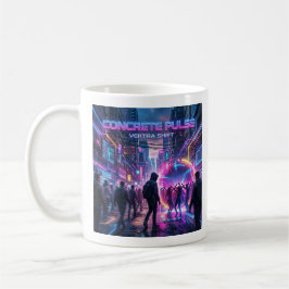 Concrete Edge Neon EDM Kaffeetasse