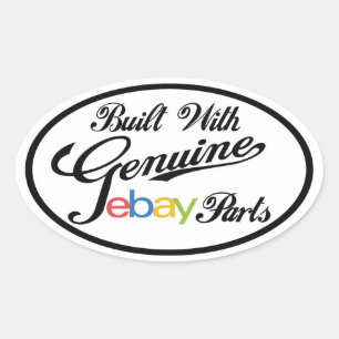 Conçu Avec Un Sticker De Pièces Ebay Authentique