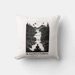Conditional Inner Peace T-Shirt | Minimalist Zen Kissen