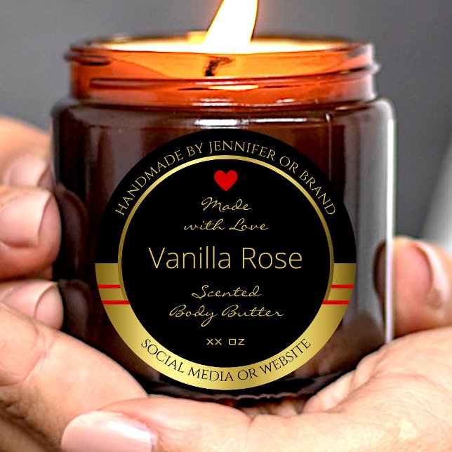 Conditionnement de produits modernes Étiquette Noi (Créateur téléchargé)