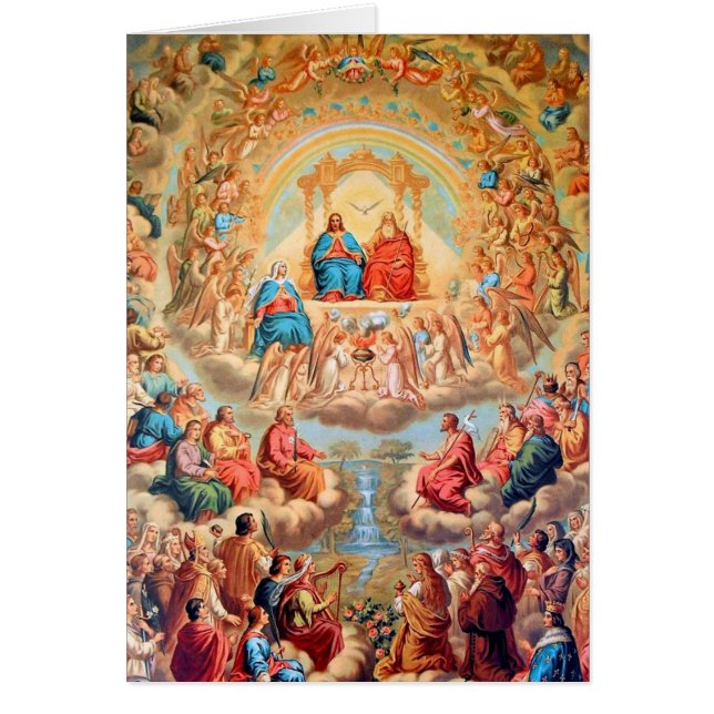 Condoléances catholiques de Merci de saints de (Devant)