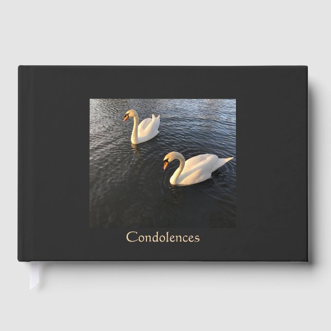 Condolence Book Gästebuch (Vorderseite)