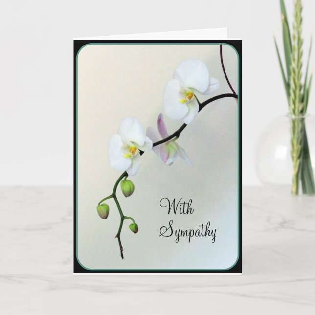 Condolence Card Karte (Vorderseite)