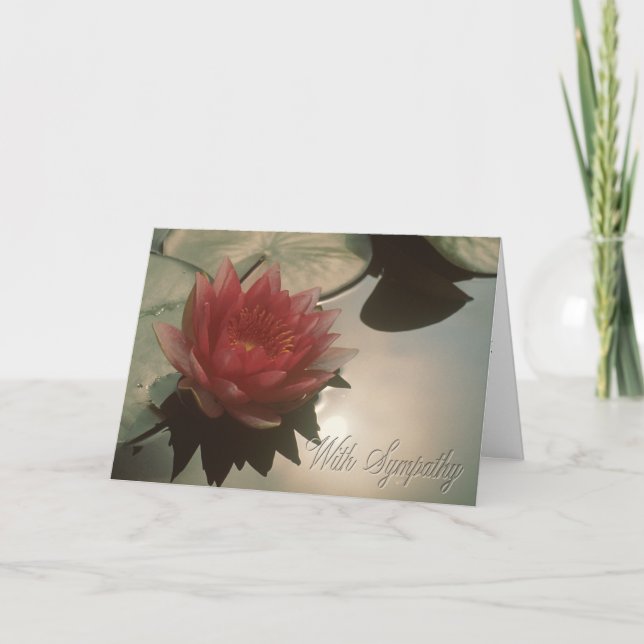 Condolence Card Karte (Vorderseite)