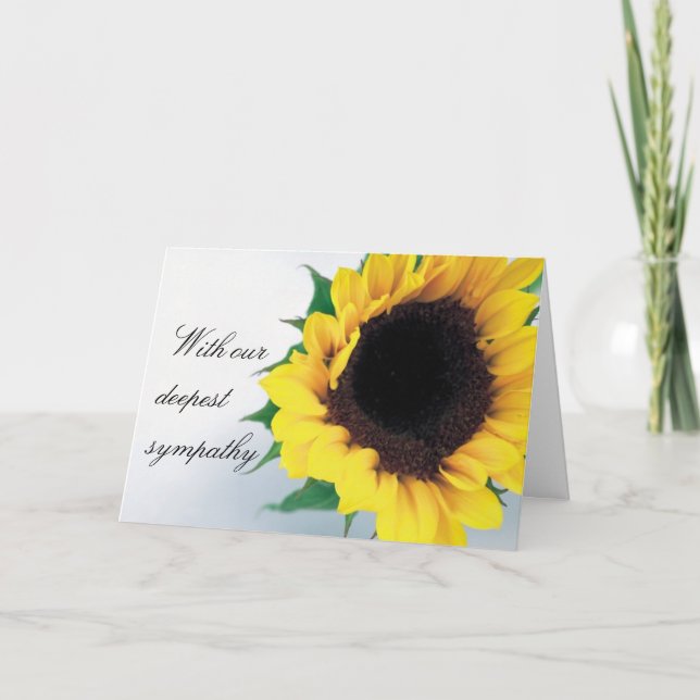 Condolence Card Karte (Vorderseite)