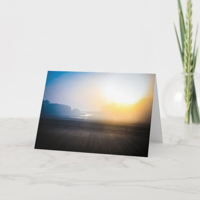 Condolence Card Rainbow Bridge Karte (Vorderseite)