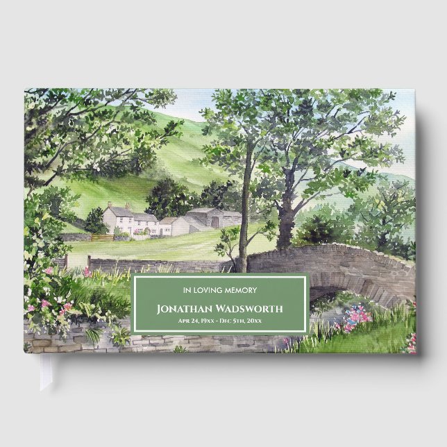 Condolence Farmhouse Thirlmere Cumbria England Gästebuch (Vorderseite)