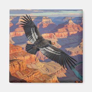 Condor am Grand Canyon Nationalpark Magnet