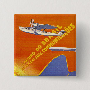Condor ~ Brasilianischer Luftverkehr Button