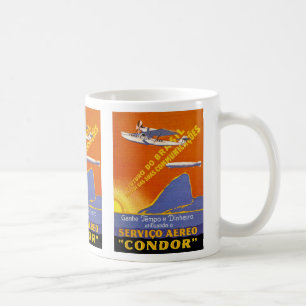 Condor ~ Flughafen Brasilien Kaffeetasse