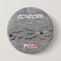 Condors von Peru Button