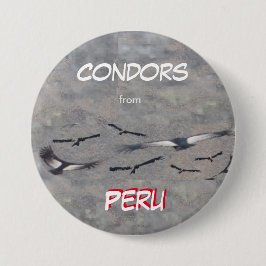 Condors von Peru Button