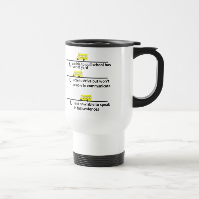 Conducteurs de bus scolaires Travel Mug (Droite)