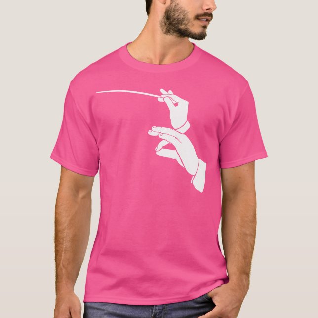 Conductor Clock Music Orchestra T-Shirt (Vorderseite)