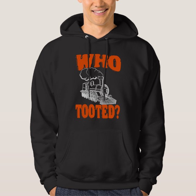 Conductor Train Rail Transport Freight Railway Who Hoodie (Vorderseite)