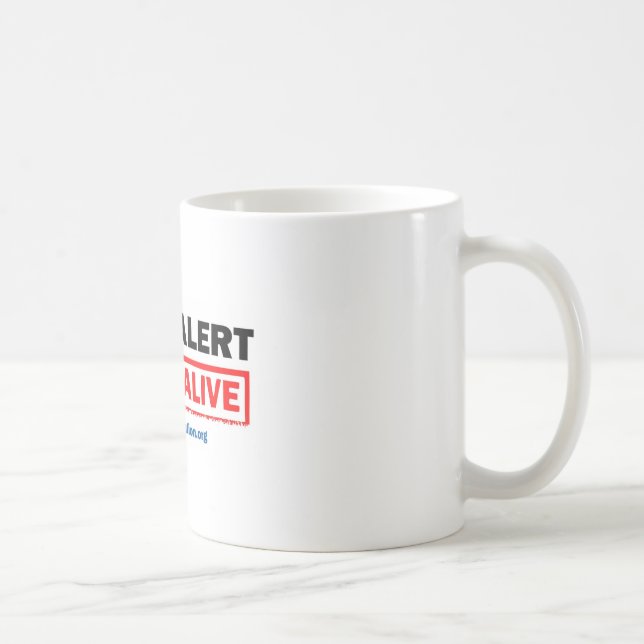 Conduisez l'alerte, arrivez tasse vivante (Droite)