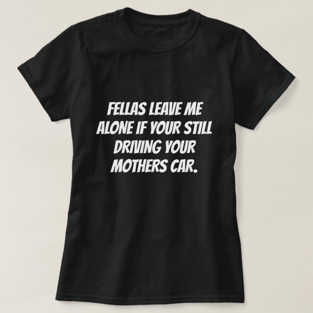 CONDUISEZ VOTRE PROPRE T-shirt VOITURE (Design devant)