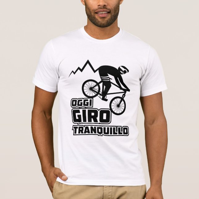Conduite à vélo - conception de T-shirt (Devant)