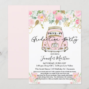 Conduite par la Partie de graduation Invitation vi