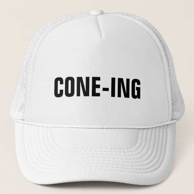 CONE-ING HUT TRUCKERKAPPE (Vorderseite)