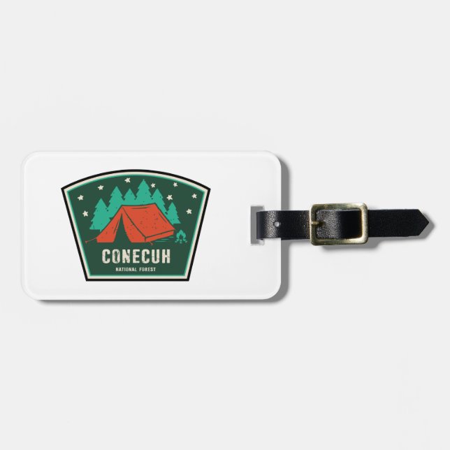 Conecuh National Forest Camping Gepäckanhänger (Vorderseite horizontal)