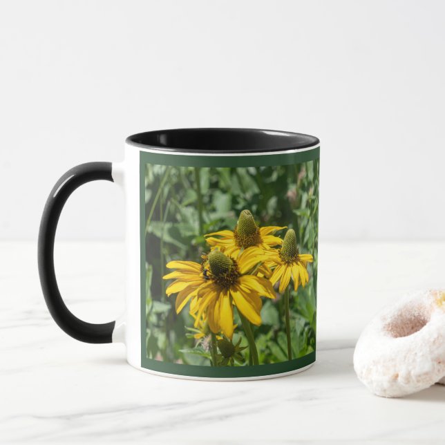 Coneflower Trio-Tasse Tasse (Mit Donut)